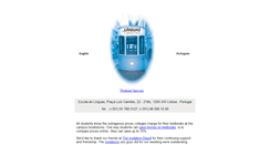 Desktop Screenshot of languagelisboa.net